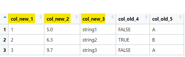 basic rename